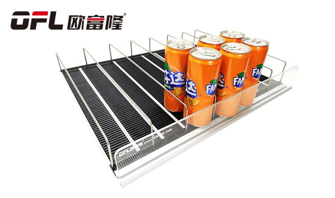 Auto-front Cooler Shelf Slide
