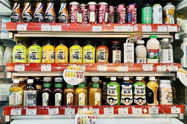 autofeed cooler shelf