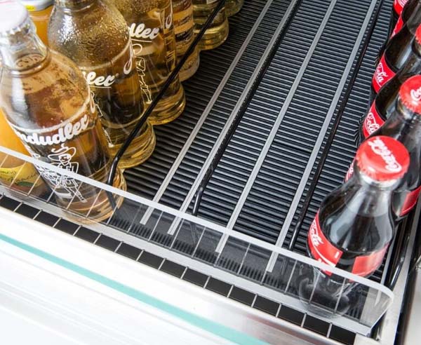 Roller shelf are suitable for all scenarios and attract potential customers.